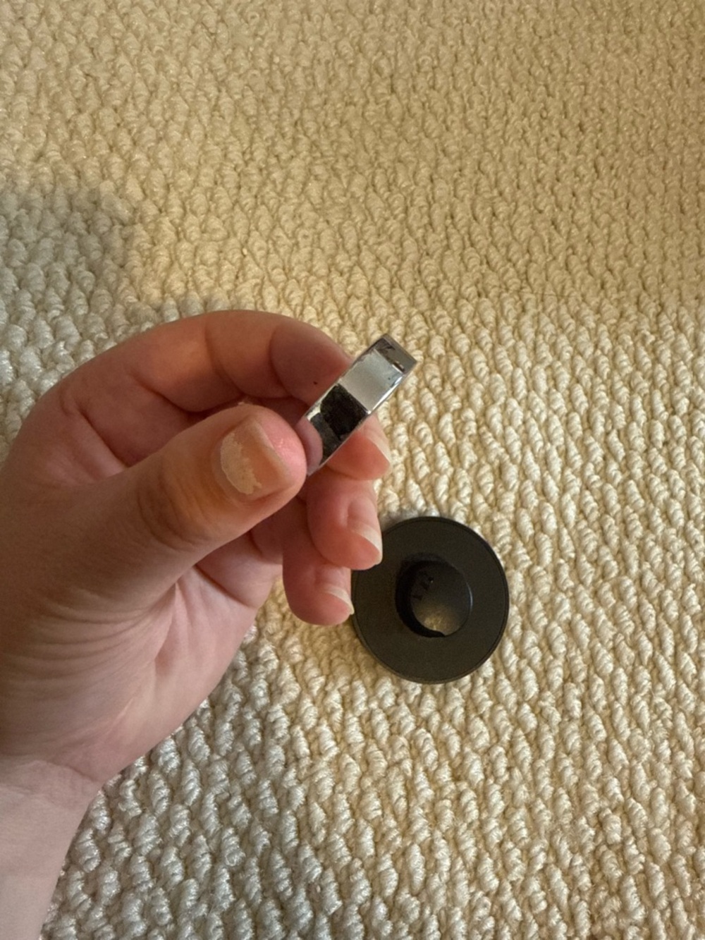 Oura gen 3 Silver Ring Size 13 “heritage” shape